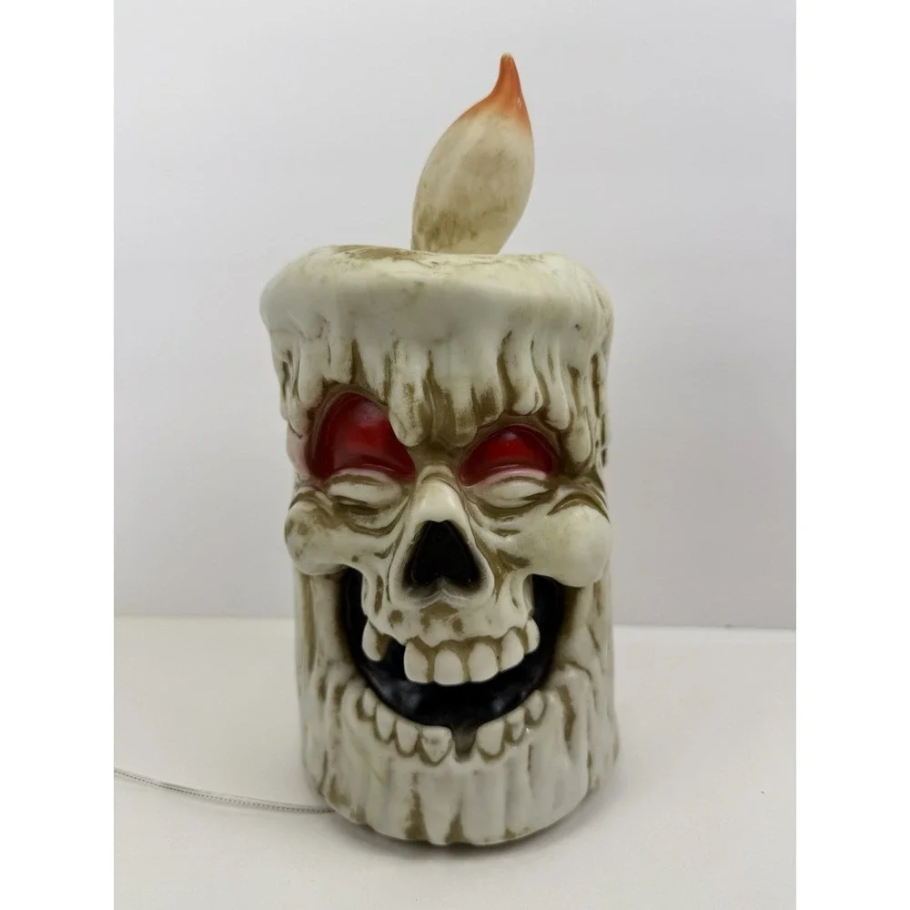 2014 animated rubber singing  dancing LED Halloween Candle  See Video !